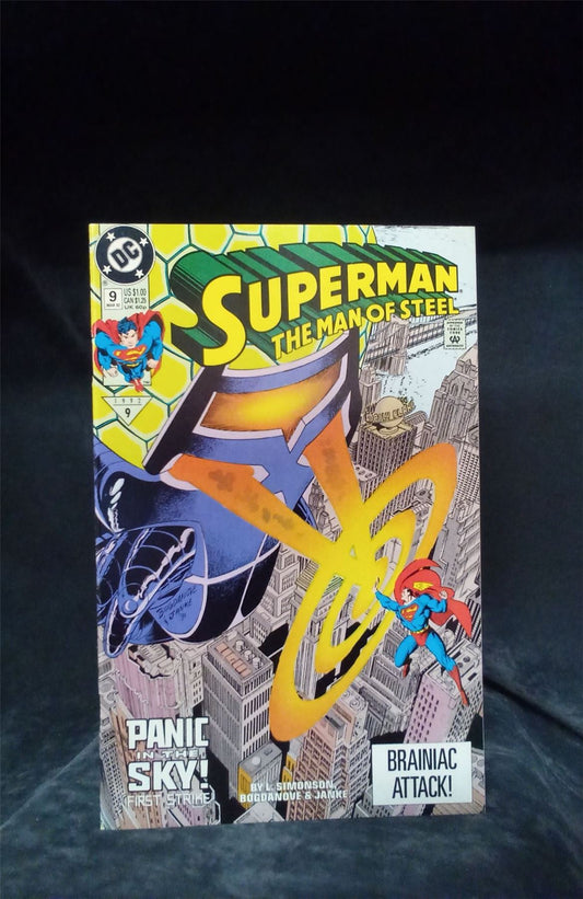 Superman: The Man of Steel #9 1992 DC Comics Comic Book