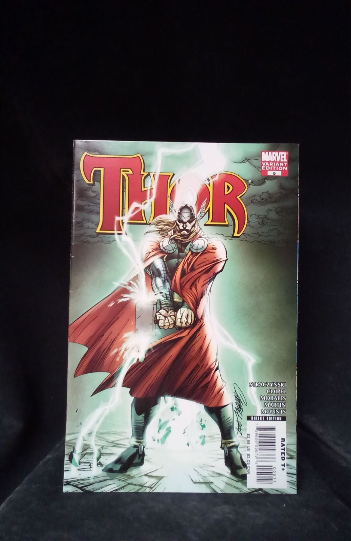 Thor #5 Variant Cover 2008 Marvel Comic Book