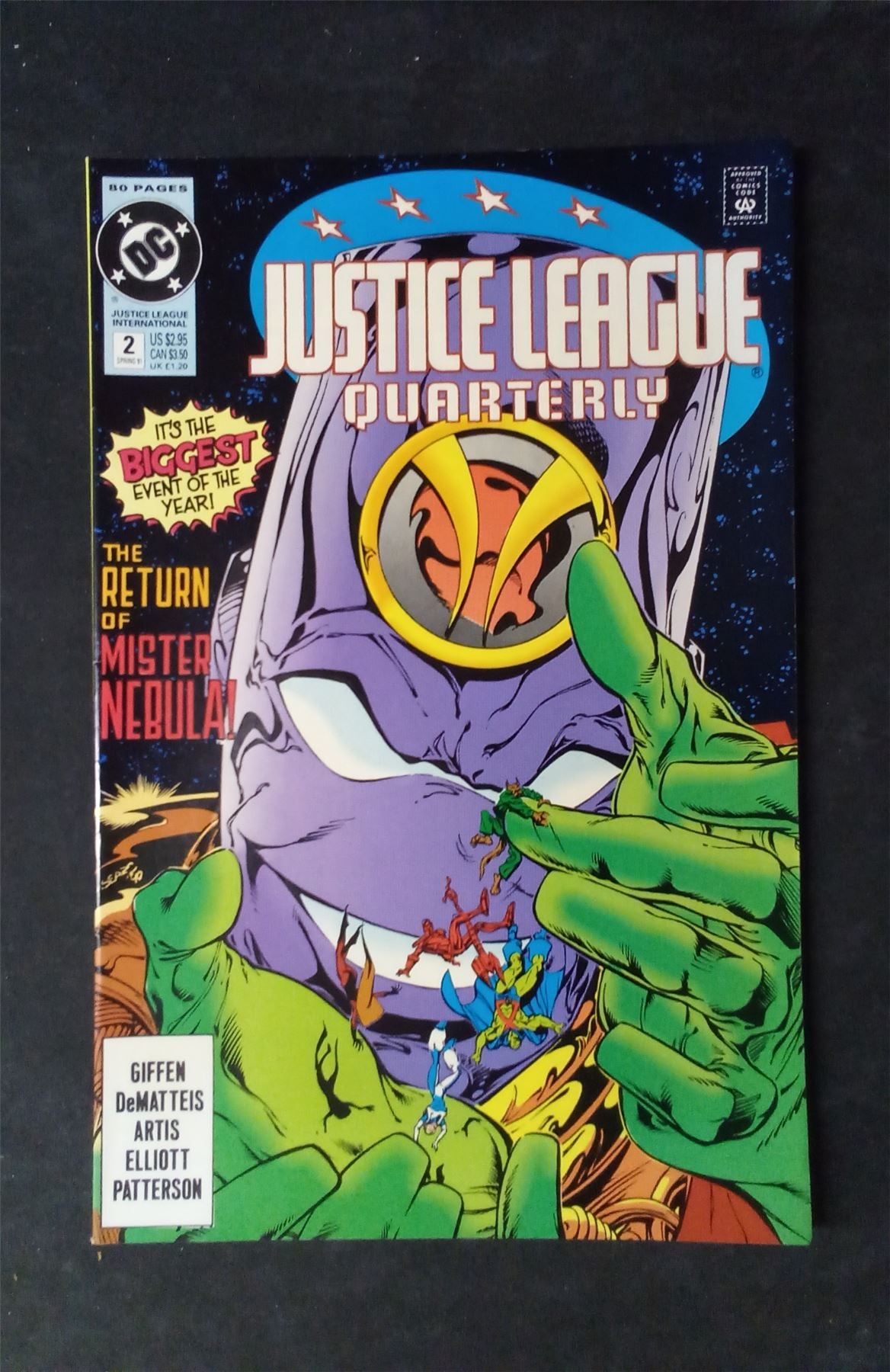 Justice League Quarterly #2 1991 dc-comics Comic Book dc-comics Comic Book