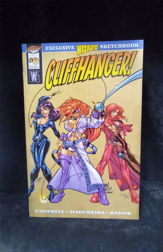 Cliffhanger Wizard Sketchbook #0 1997 Image Comics Comic Book