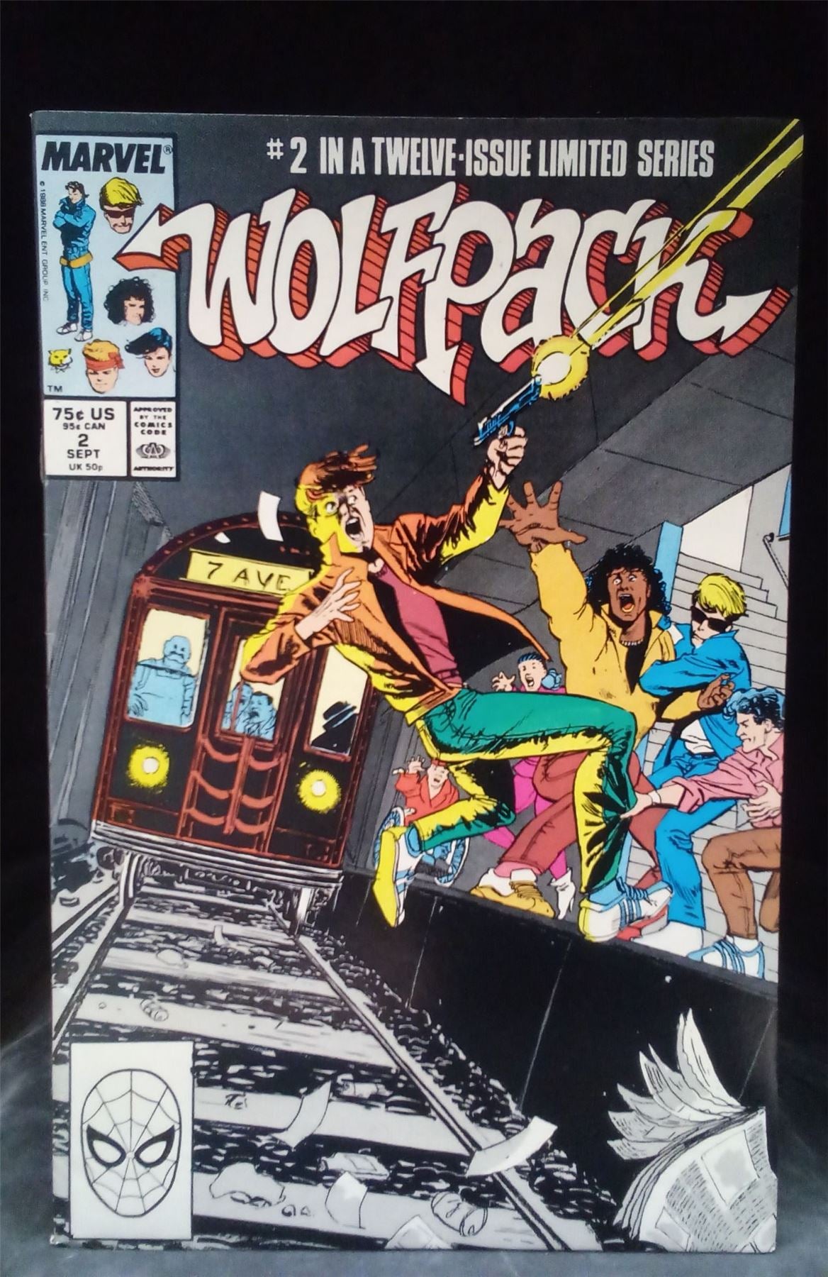 Wolfpack #2 1988 Marvel Comics Comic Book