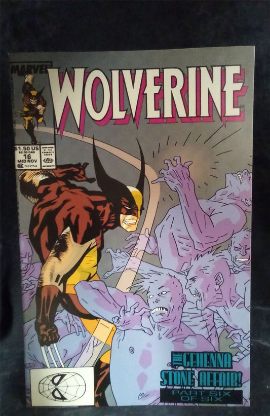Wolverine #16 1989 Marvel Comics Comic Book