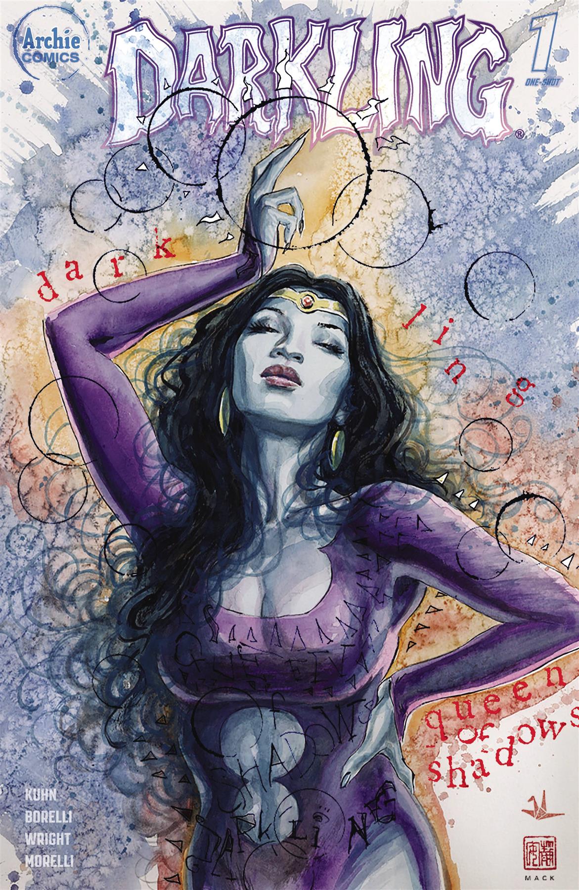 Darkling Oneshot Cvr B David Mack Archie Comic Publications Comic Book