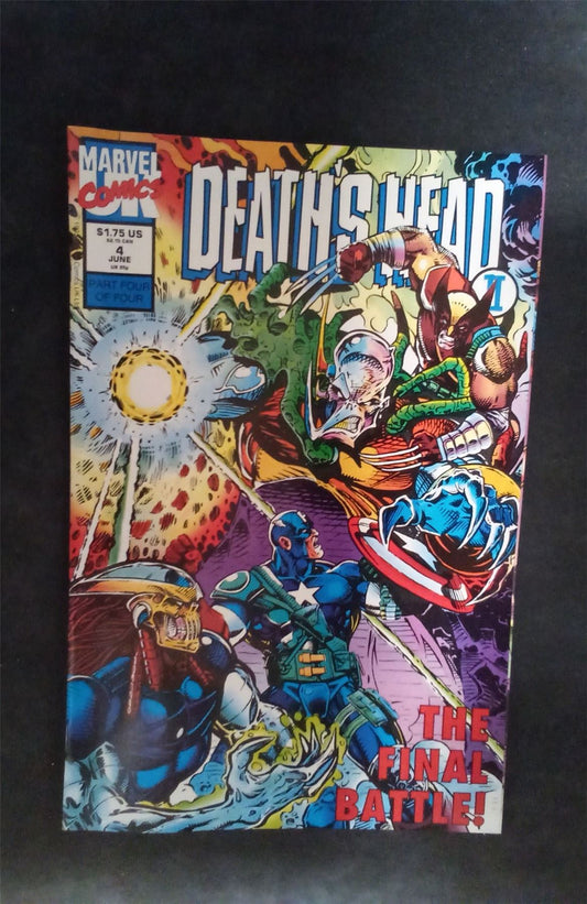 Death's Head II #4 1992 marvel-uk Comic Book