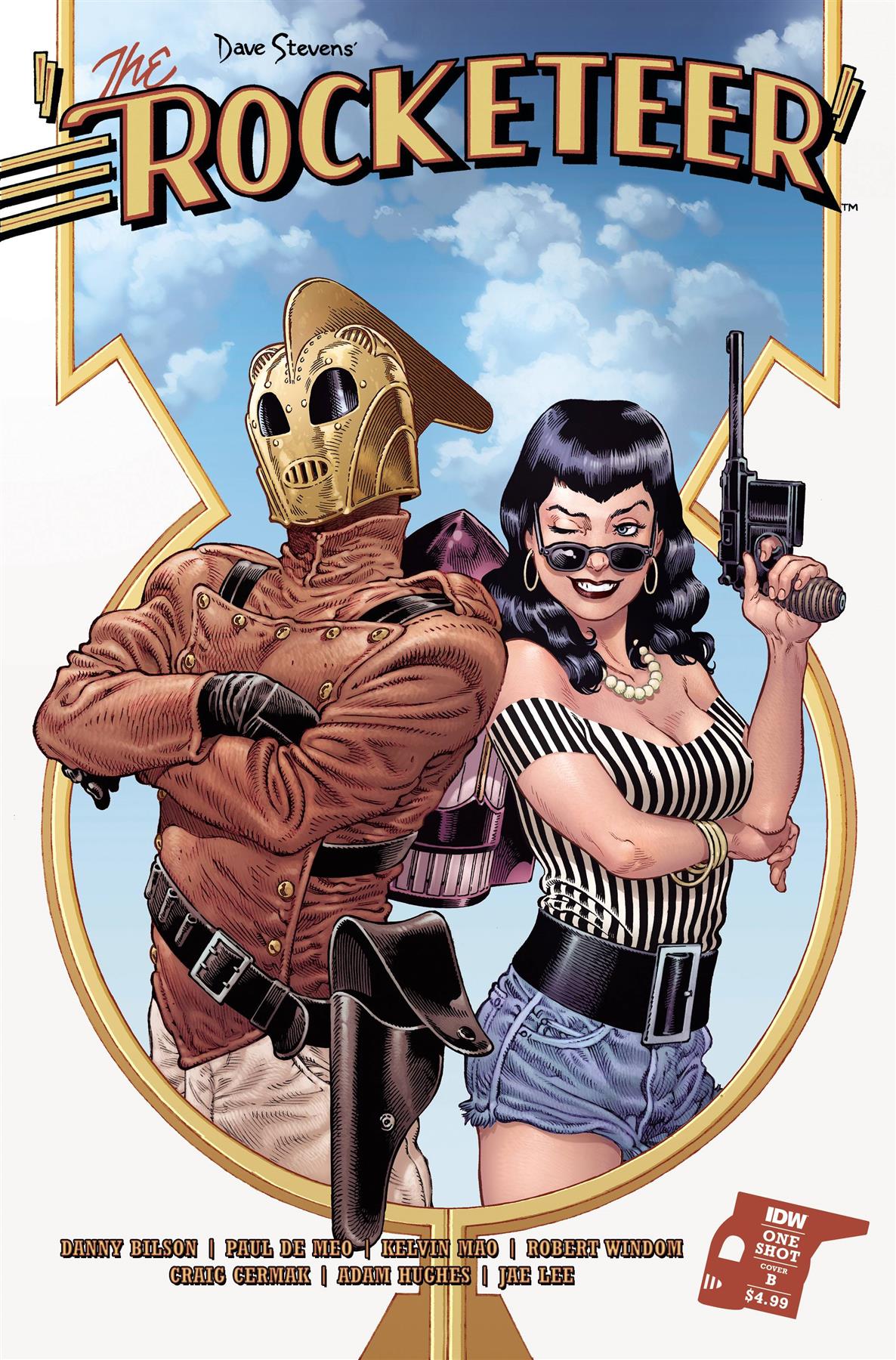 Rocketeer Cvr B Rodriguez Idw-prh Comic Book