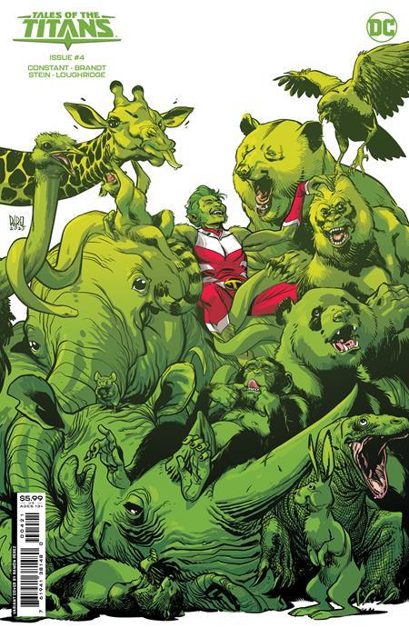 Tales Of The Titans #4 (of 4) Cvr B Ramon Perez Card Stock Var DC Comics Comic Book
