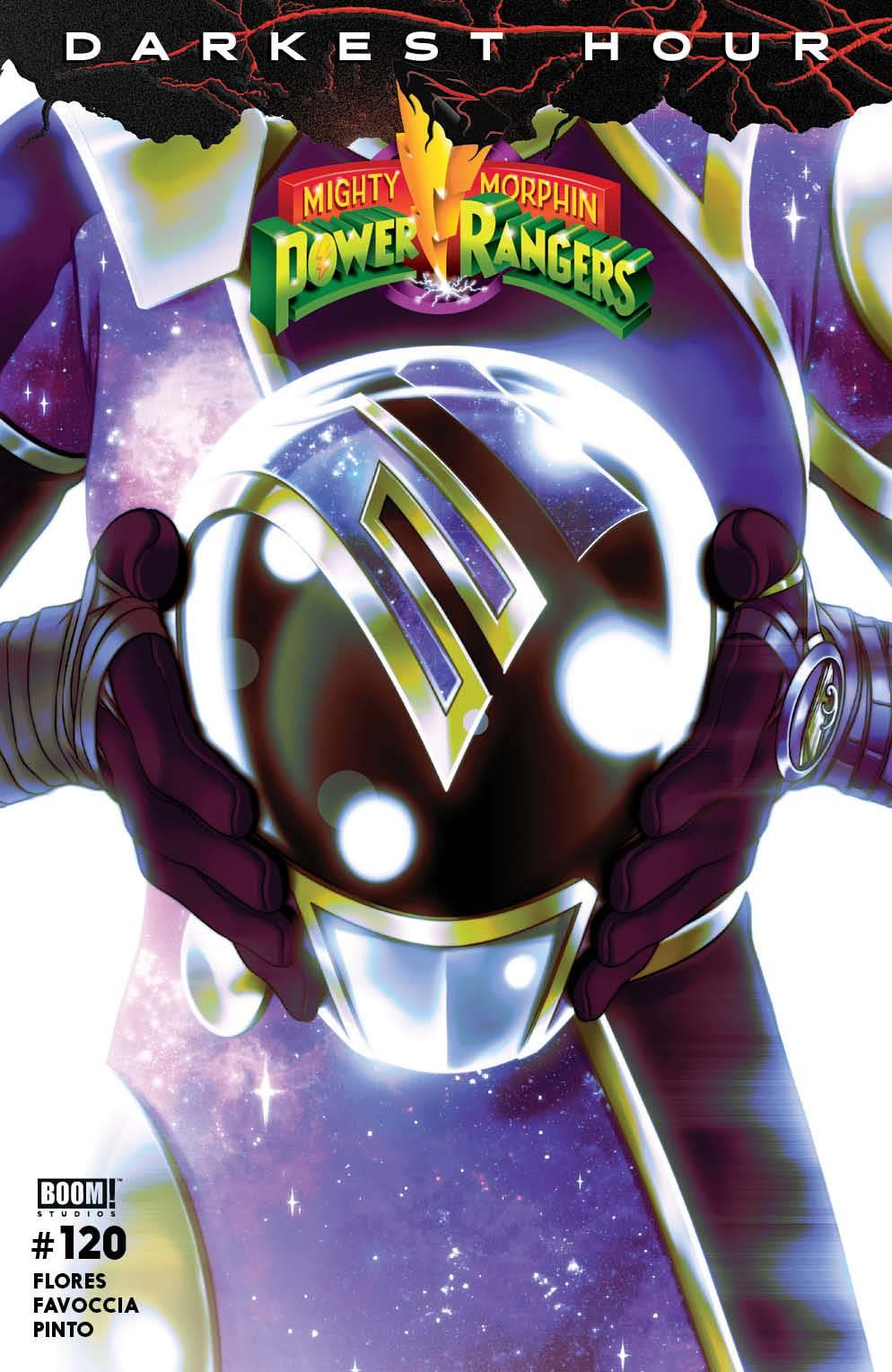 Mighty Morphin Power Rangers #120 Cvr C Helmet Var Montes (c Boom! Studios Comic Book