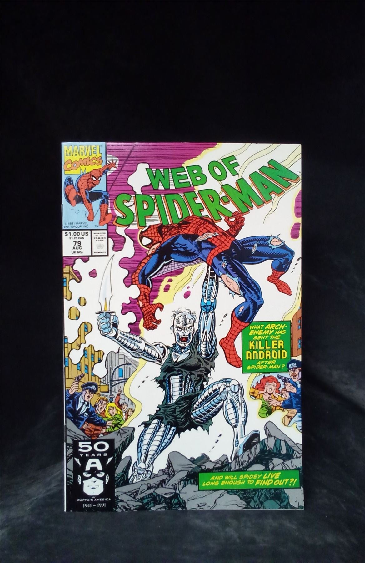 Web of Spider-Man #79 1991 Marvel Comics Comic Book