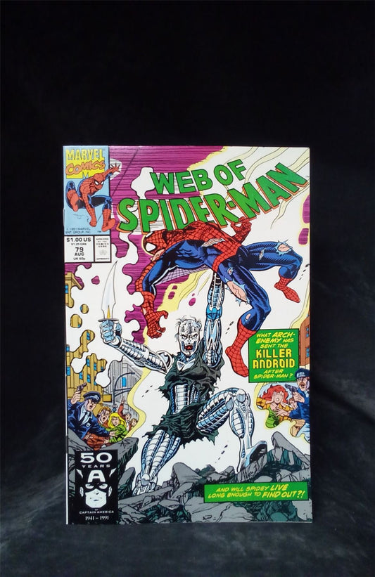 Web of Spider-Man #79 1991 Marvel Comics Comic Book