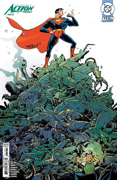 Action Comics #1070 Cvr B Wes Craig Card Stock Var DC Comics Comic Book
