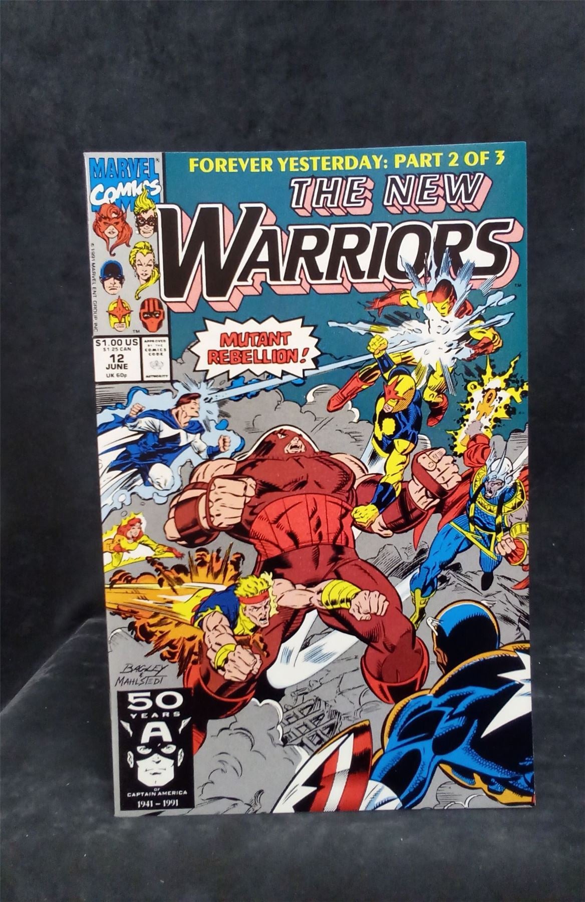 The New Warriors #12 1991 Marvel Comics Comic Book