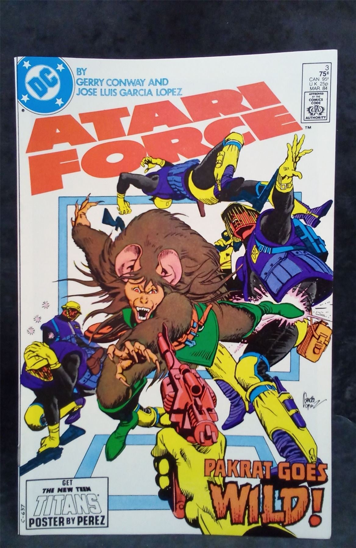 Atari Force #3 1984 DC Comics Comic Book