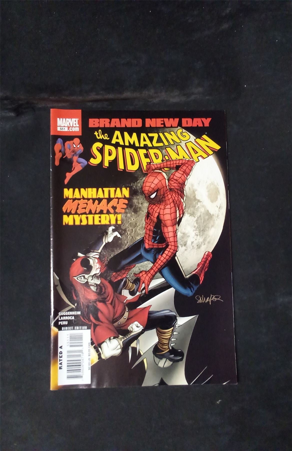 The Amazing Spider-Man #551 2008 marvel Comic Book