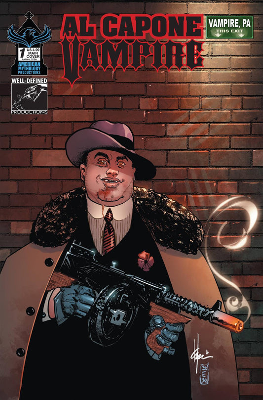 Al Capone Vampire #1 Cvr A Chaykin & Nitro American Mythology Productions Comic Book