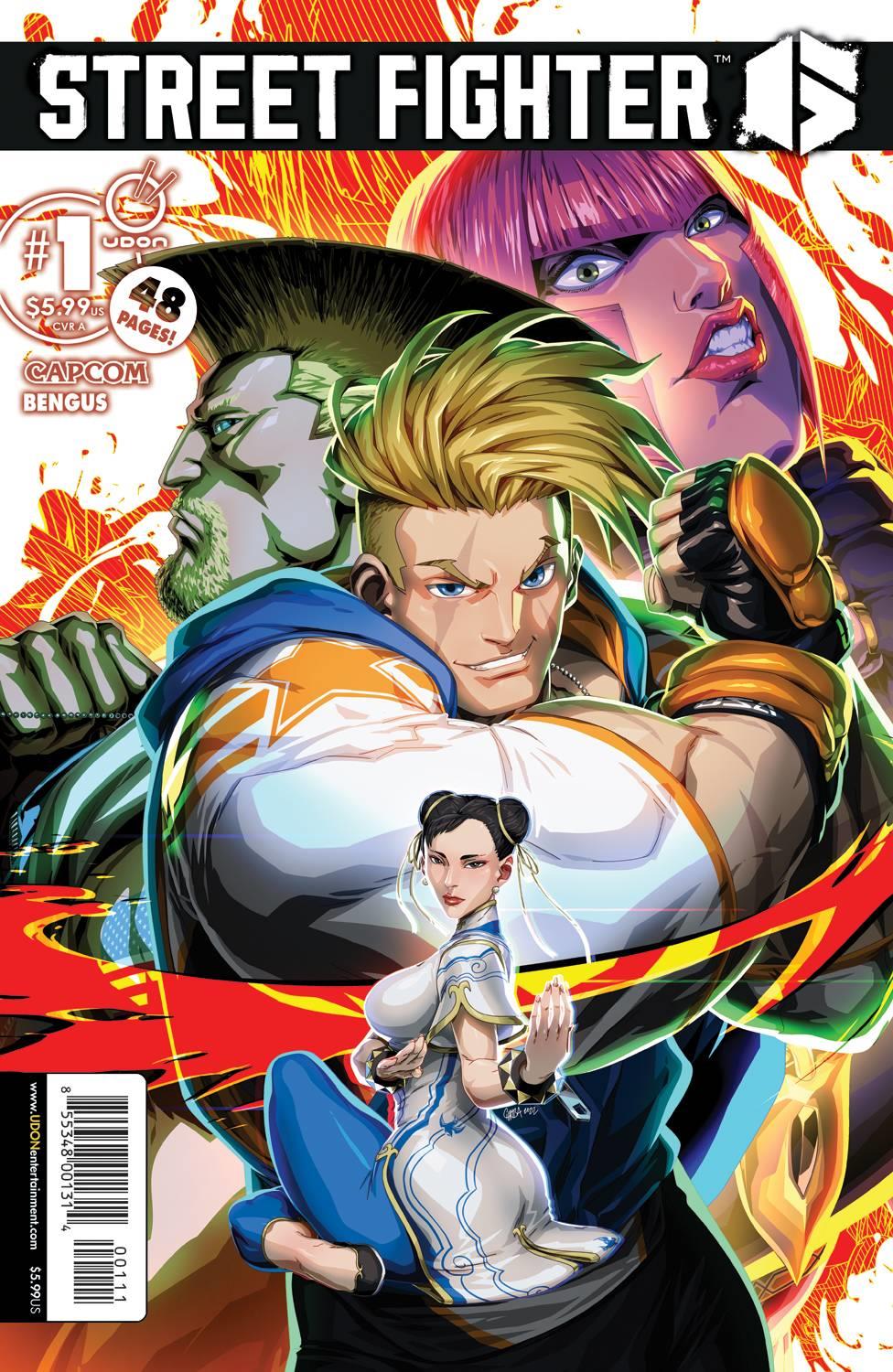 Street Fighter 6 #1 (Cvr A Cruz) Udon Entertainment Inc Comic Book 2023