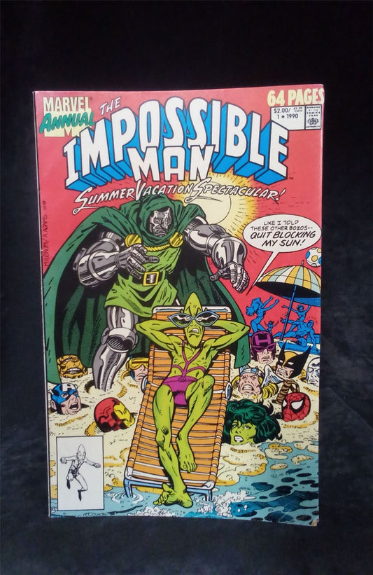 The Impossible Man Summer Vacation Spectacular #1 1990 Marvel Comics Comic Book
