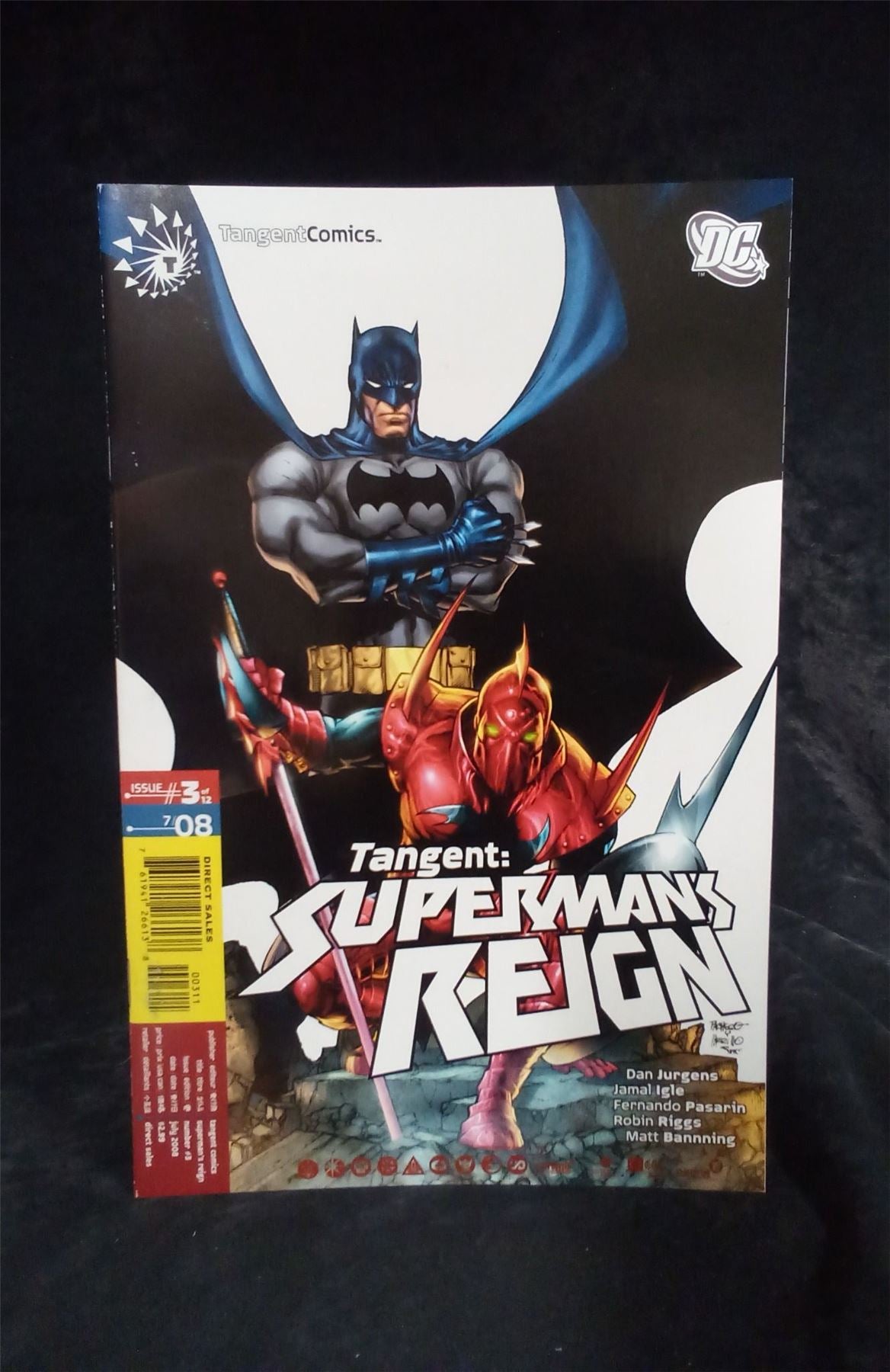 Tangent: Superman's Reign #3 2008  Comic Book