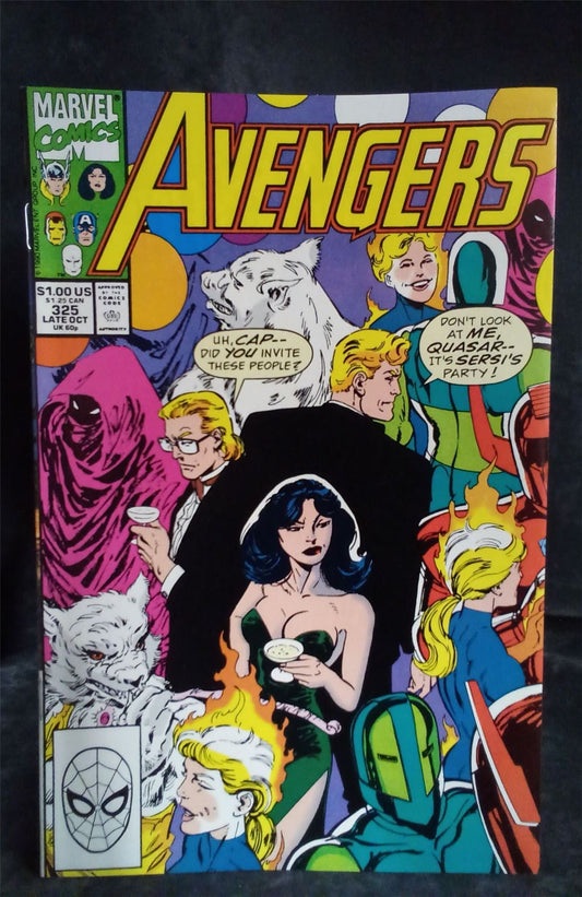 The Avengers #325 1990 Marvel Comics Comic Book