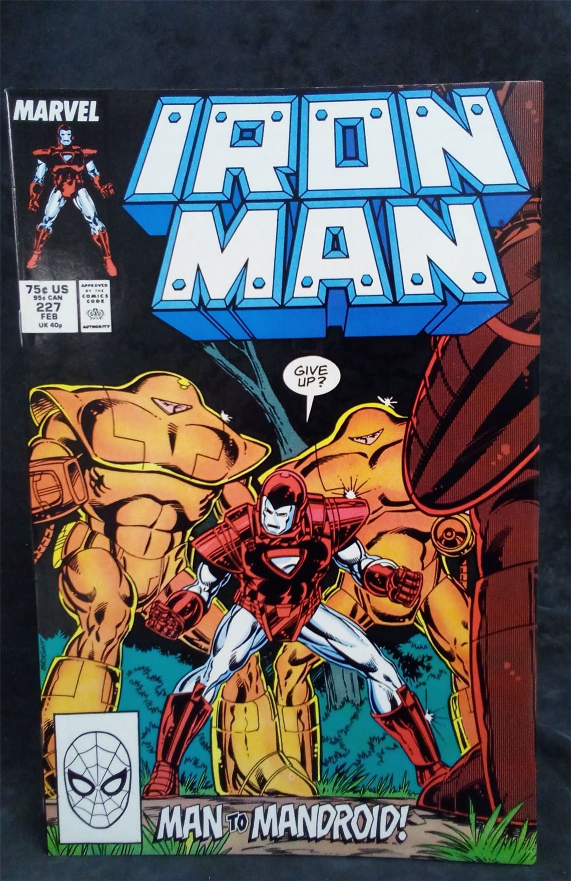 Iron Man #227 1988 Marvel Comics Comic Book