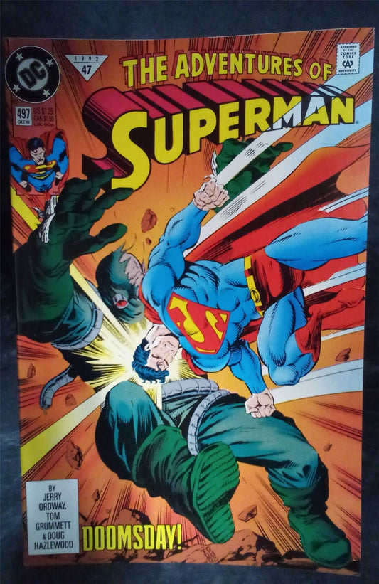 Adventures of Superman #497 1992 DC Comics Comic Book