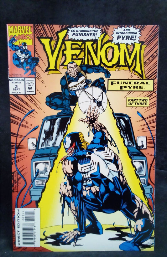 Venom: Funeral Pyre #2 1993 Marvel Comics Comic Book