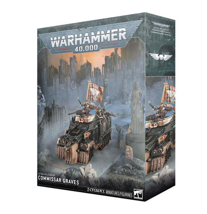 Warhammer 40k- Astra Militarum: Commissar Graves 47-58 by Games Workshop