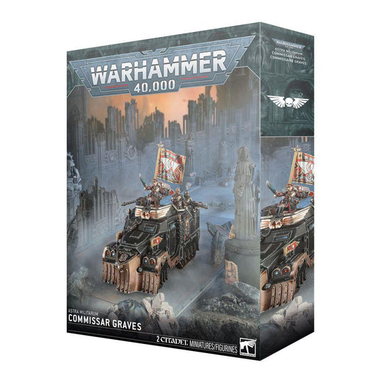 Warhammer 40k- Astra Militarum: Commissar Graves 47-58 by Games Workshop