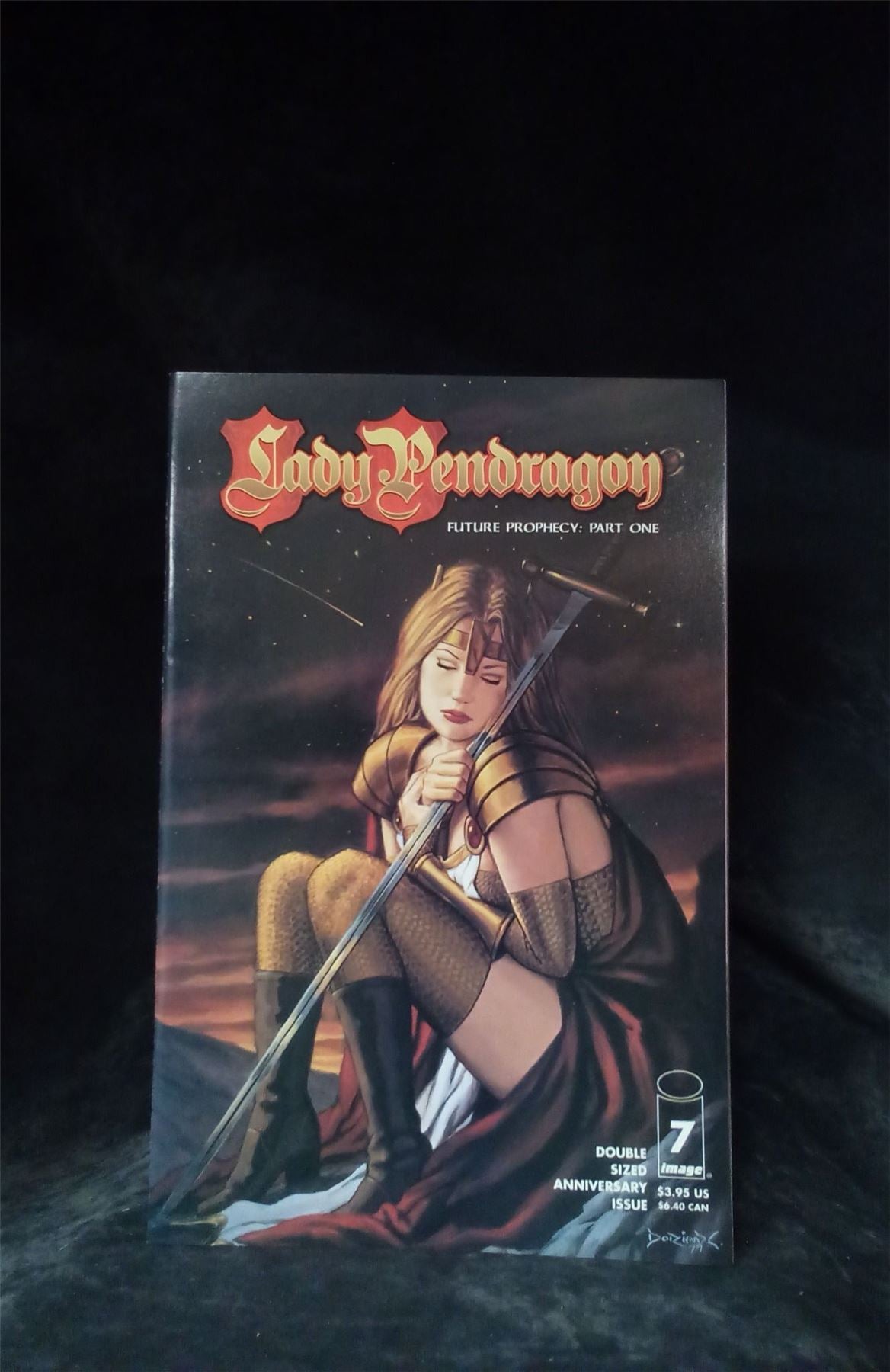 Lady Pendragon #7 Cover B 1999 Image Comics Comic Book