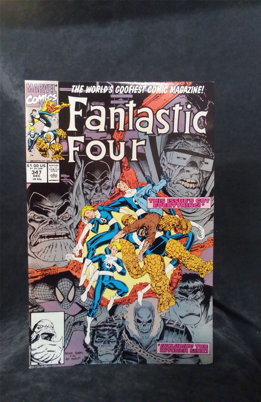 Fantastic Four #347 1990 Marvel Comics Comic Book
