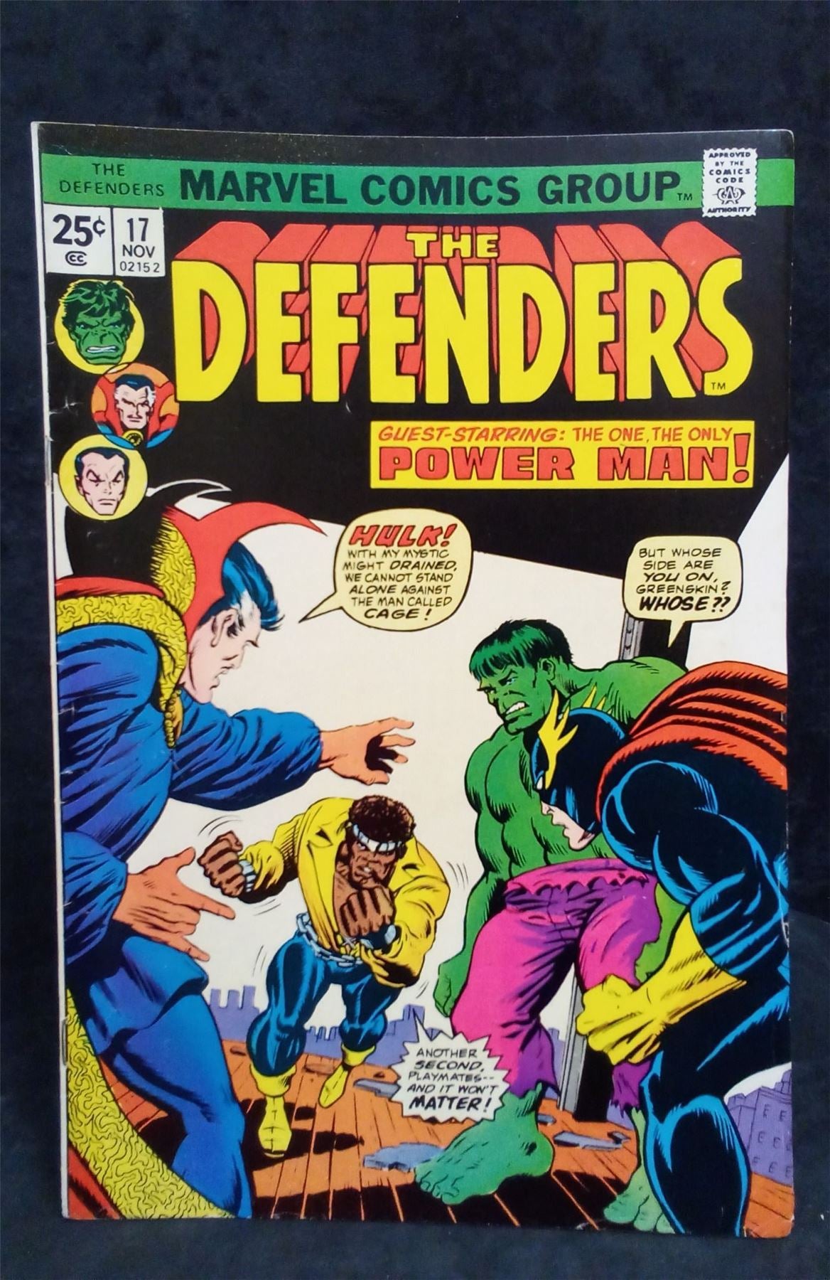 The Defenders #17 1974 Marvel Comics Comic Book