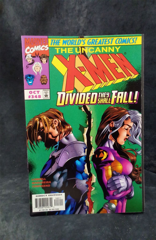 The Uncanny X-Men #348 1997 Marvel Comics Comic Book
