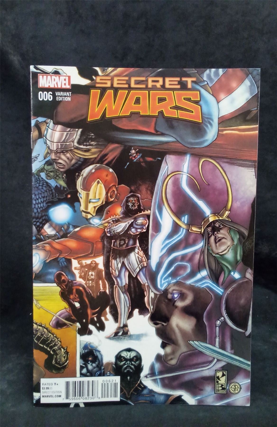 Secret Wars #6 Bianchi Connecting Cover 2015 Marvel Comics Comic Book