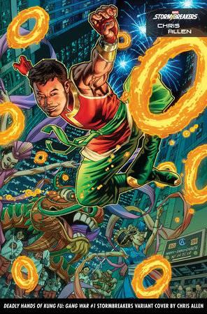 Deadly Hands Of Kung Fu Gang War #1 Allen Stormbreakers Var (Allen Stormbreakers Var) Marvel Prh Comic Book 2023