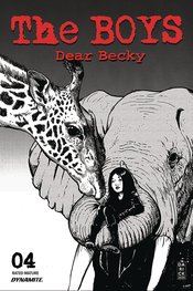 Boys Dear Becky #4 (Robertson Line Art Premium LTD Var) Dynamite Comics Comic Book