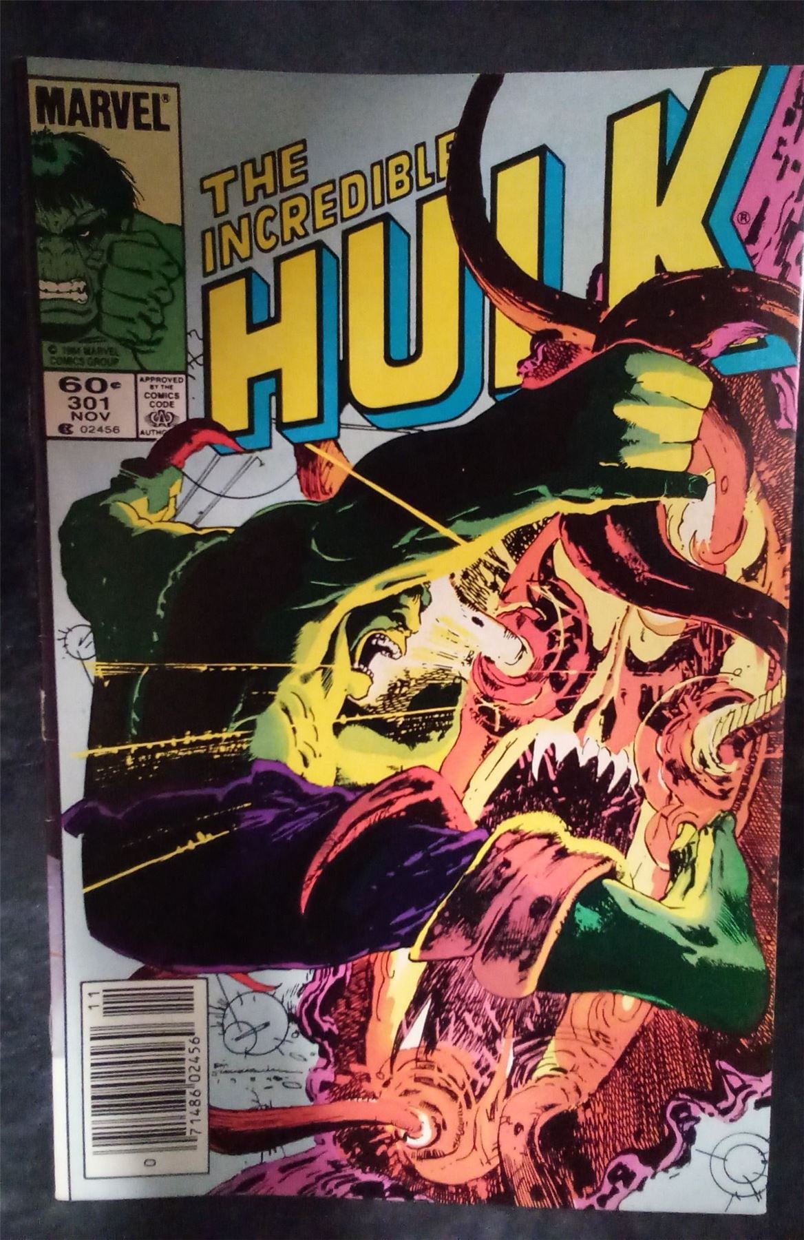 The Incredible Hulk #301 1984 Marvel Comics Comic Book