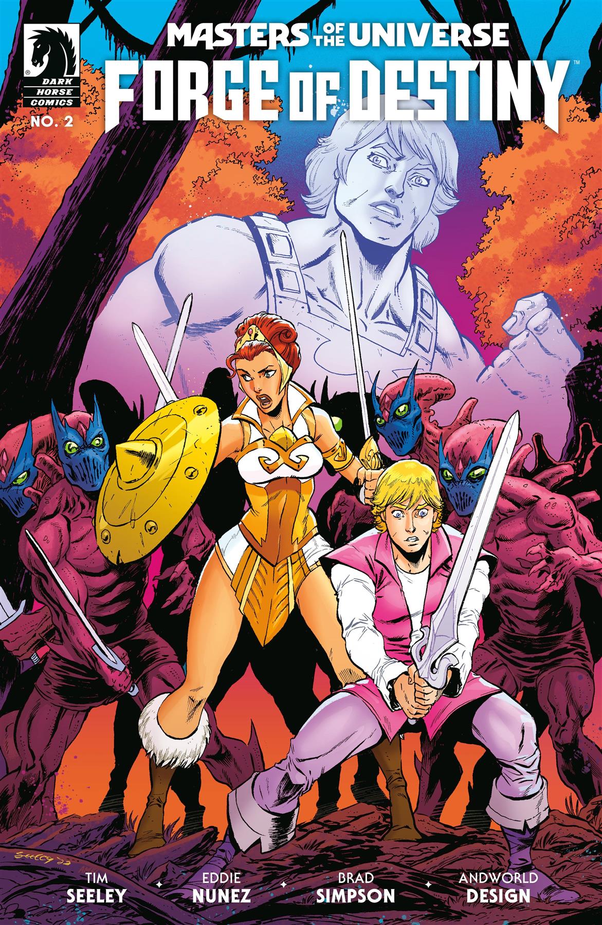 Masters Of Universe Forge Of Destiny #2 Cvr B Seeley Dark Horse Prh Comic Book