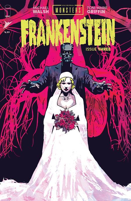 Universal Monsters Frankenstein #3 (of 4) Cvr A Michael Walsh Image Comics Comic Book