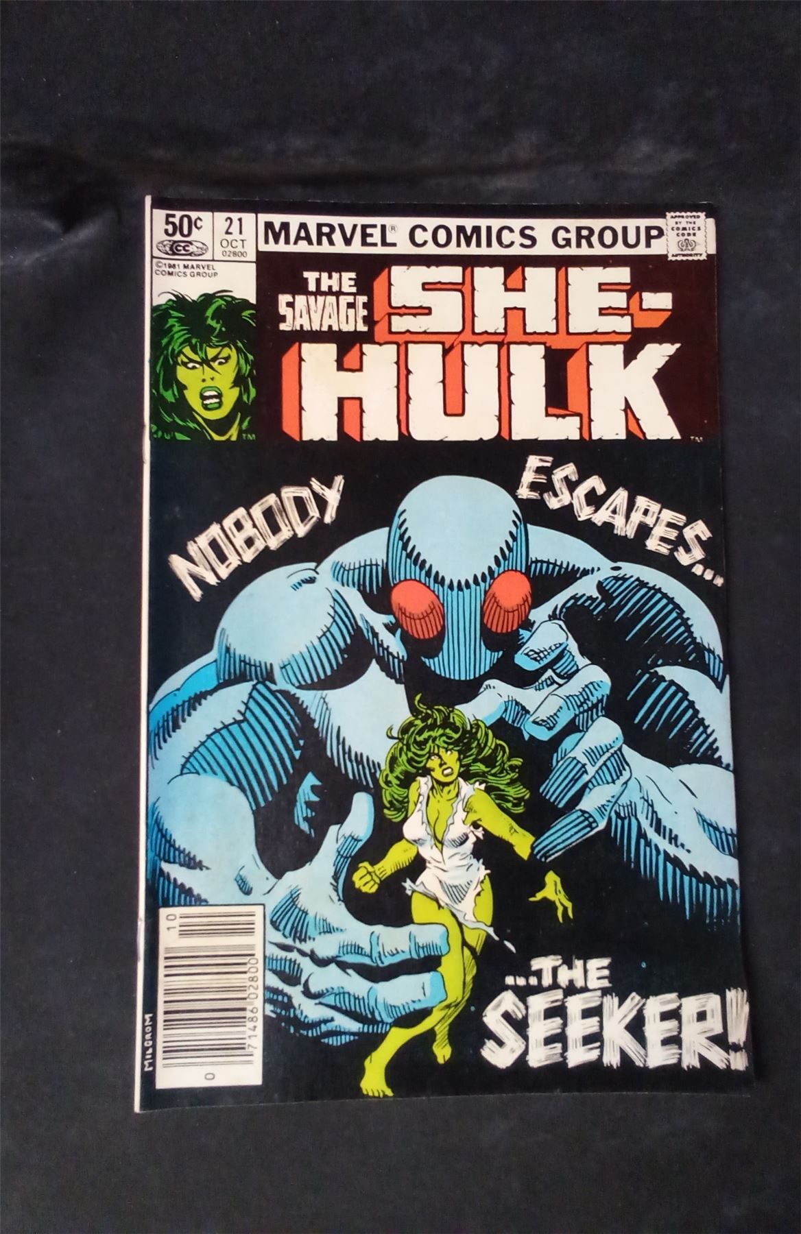 The Savage She-Hulk #21 1981 marvel Comic Book