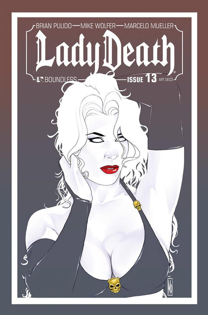 Lady Death (2010) Art Deco C Bag Set (5ct) Boundless Comics Comic Book