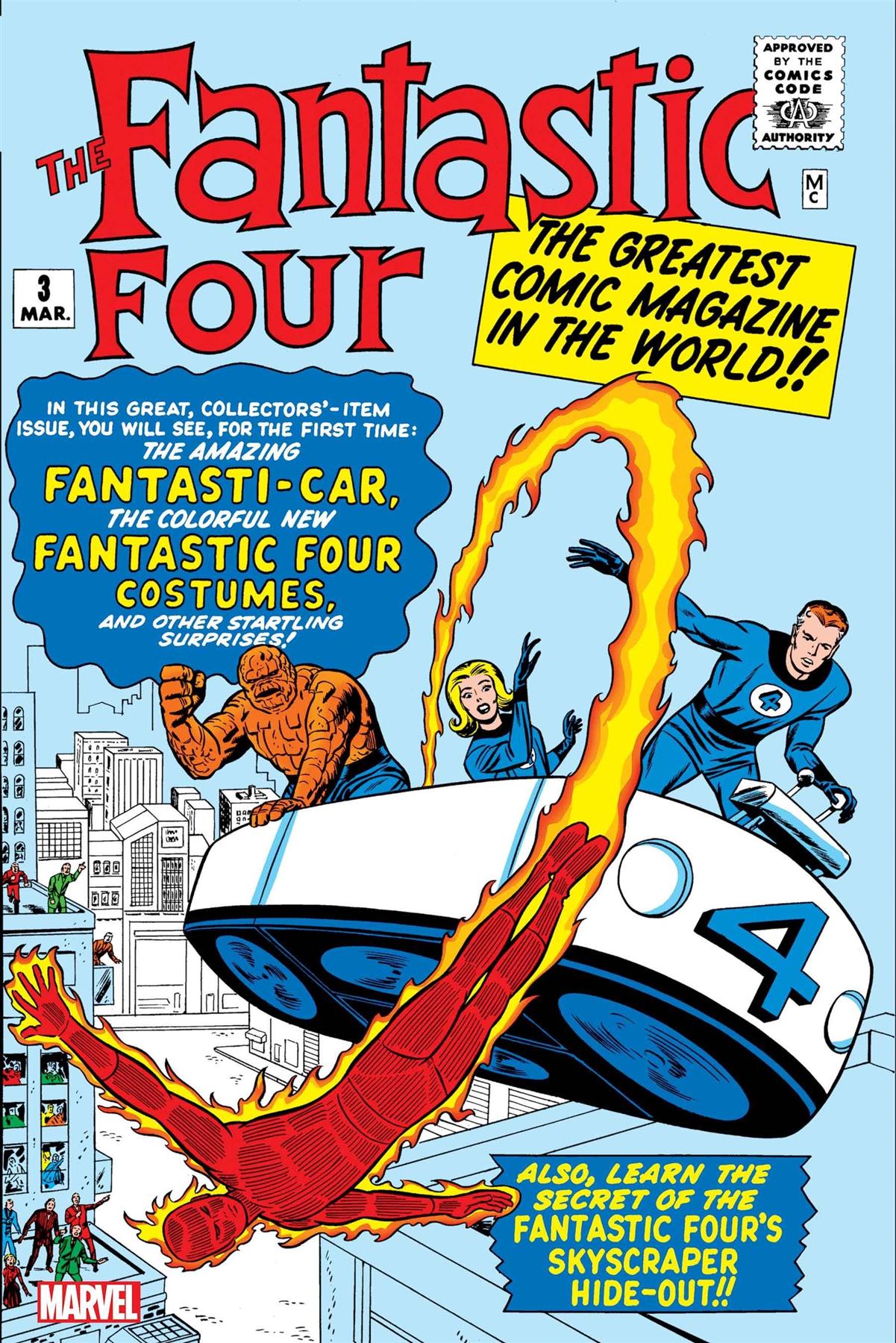 Fantastic Four #3 Facsimile Ed  Marvel Prh Comic Book 2025
