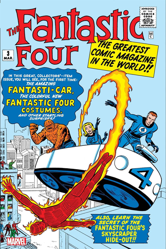 Fantastic Four #3 Facsimile Ed  Marvel Prh Comic Book 2025