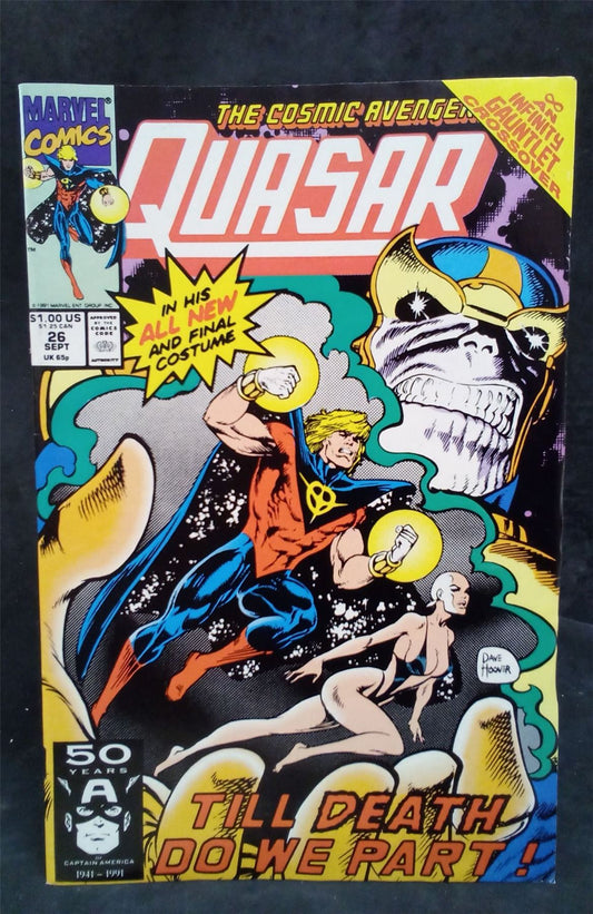 Quasar #26 1991 Marvel Comics Comic Book