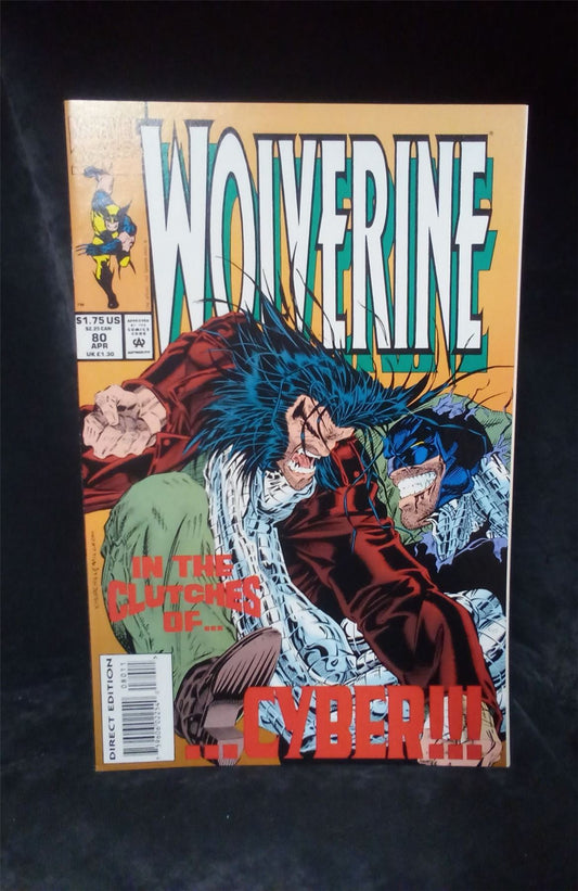 Wolverine #80 Newsstand Edition 1994 Marvel Comic Book