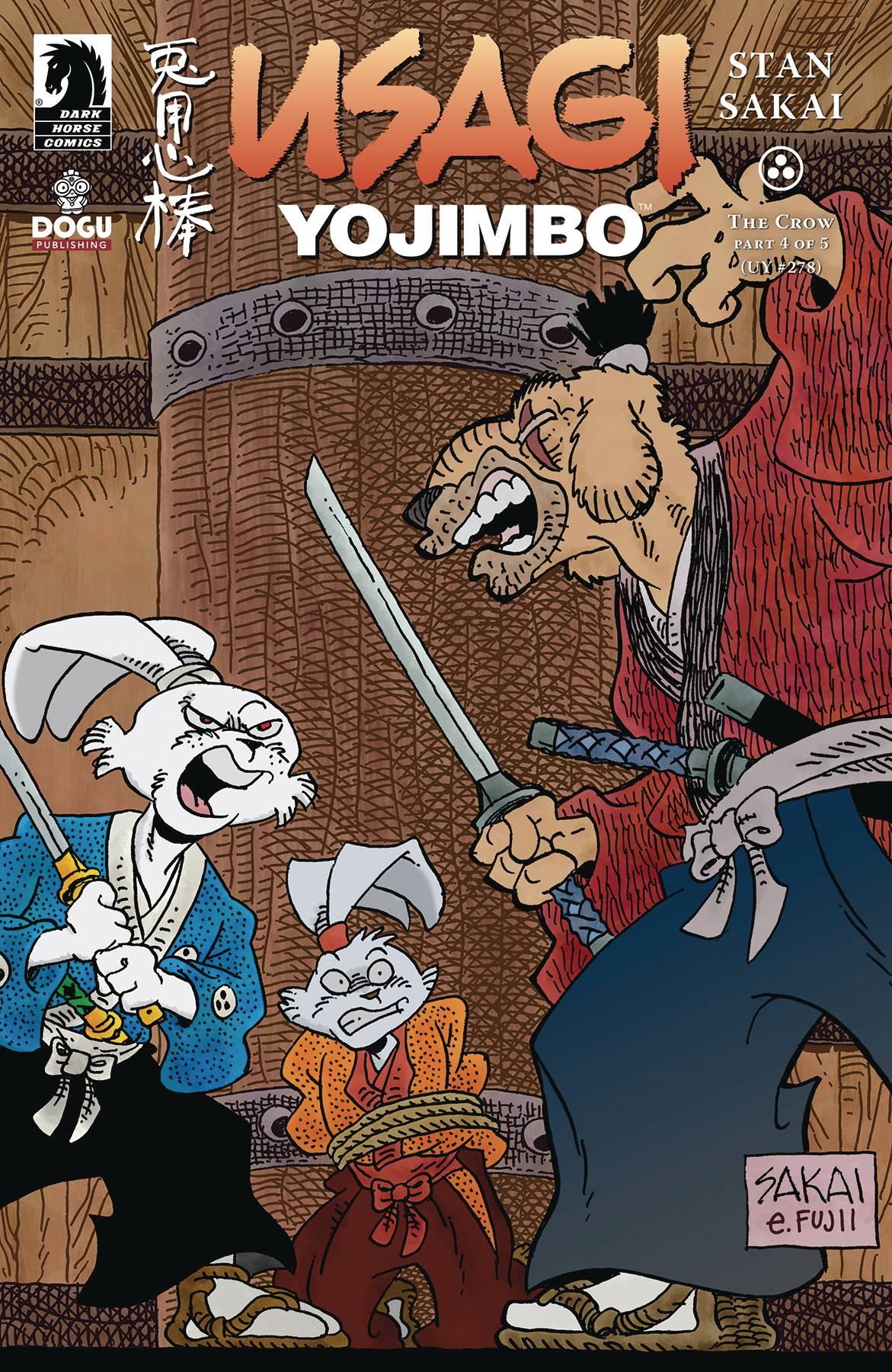 Usagi Yojimbo Crow #4 Cvr A Sakai Dark Horse Prh Comic Book