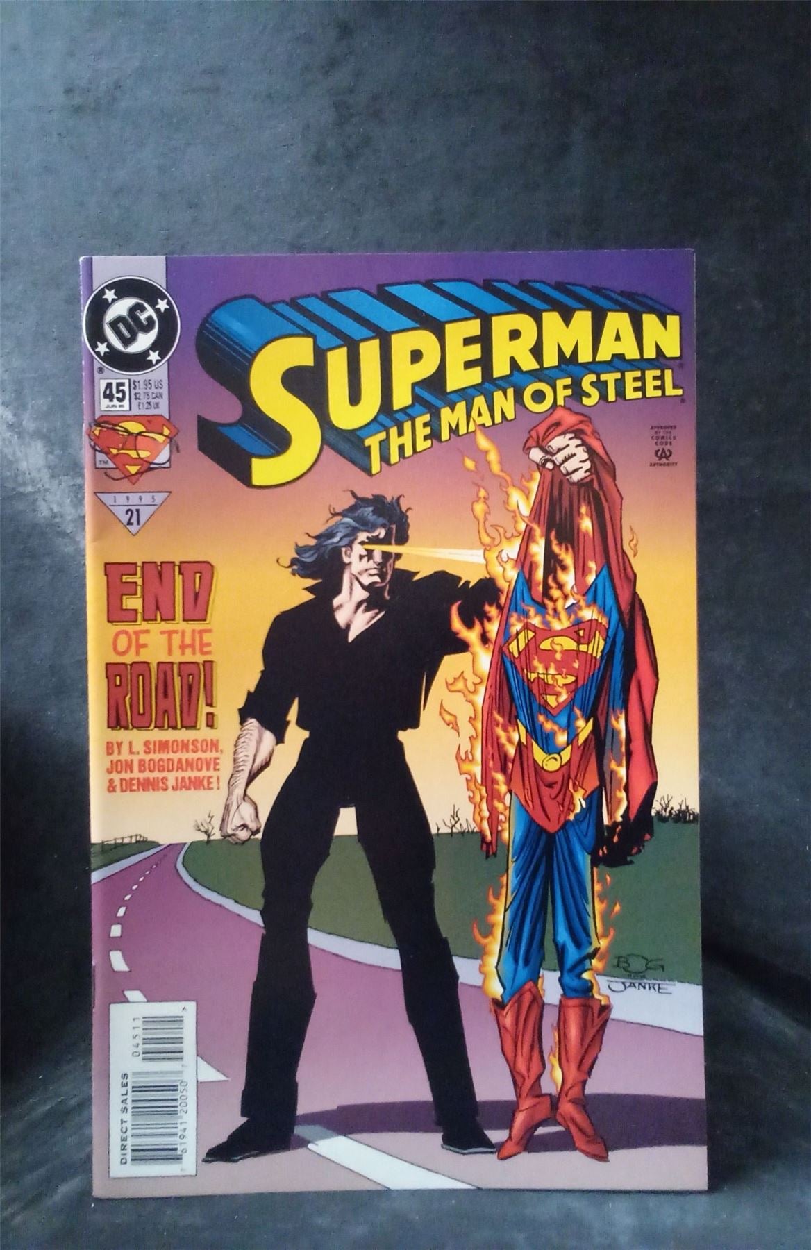 Superman: The Man of Steel #45 1995 DC Comics Comic Book