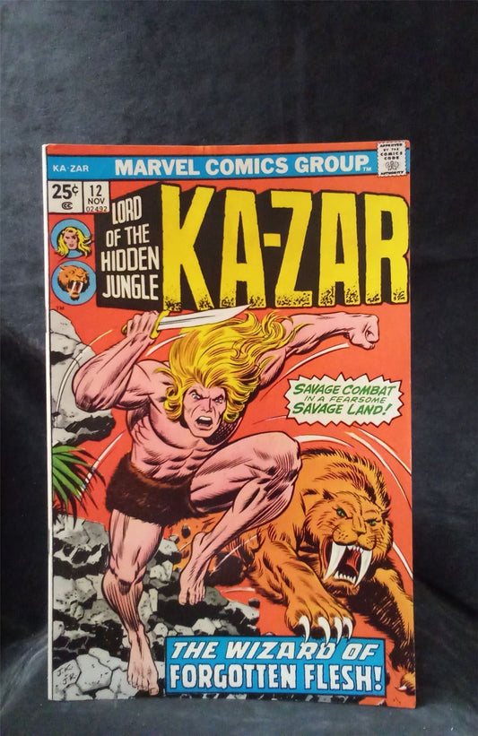 Ka-Zar #12 1975 Marvel Comics Comic Book
