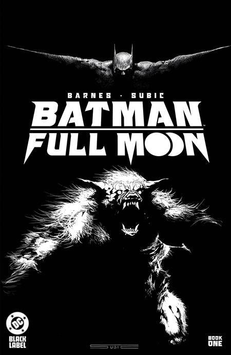 Batman Full Moon #1 (of 4) Cvr A Stevan Subic Glow-in-the-dark (mr) DC Comics Comic Book