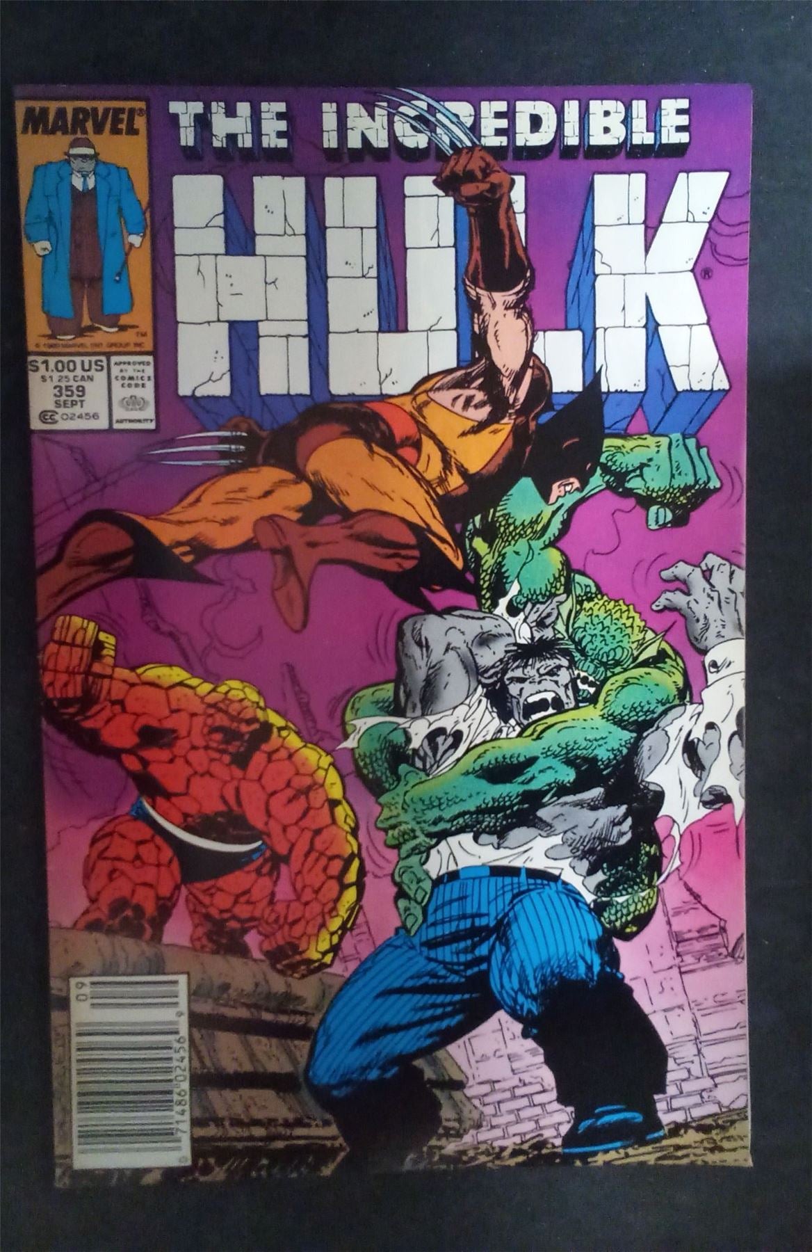 The Incredible Hulk #359 1989 marvel Comic Book