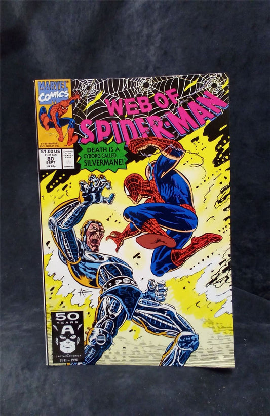 Web of Spider-Man #80 1991 Marvel Comics Comic Book