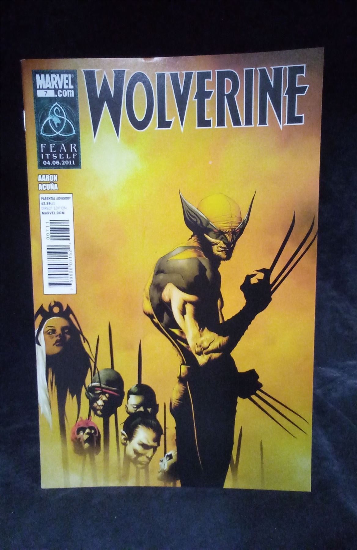 Wolverine #7 2011 Marvel Comics Comic Book